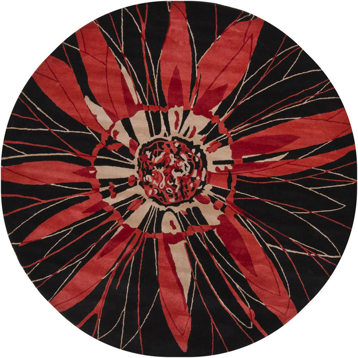 Wool 7502 Area Rug Textured 1