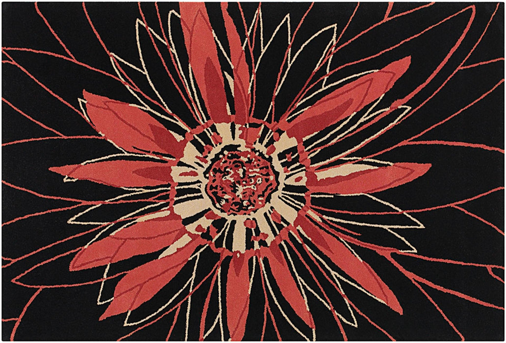 Wool 7502 Area Rug Textured 2