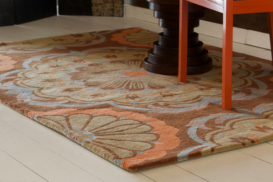 Wool 7536 Area Rug Textured 4