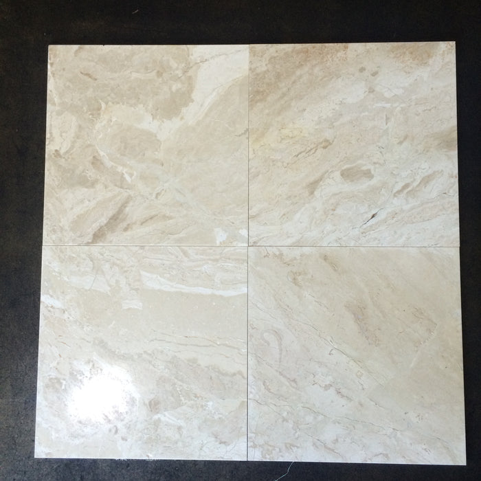Diano Royal Marble Polished Tile - 12" x 12"