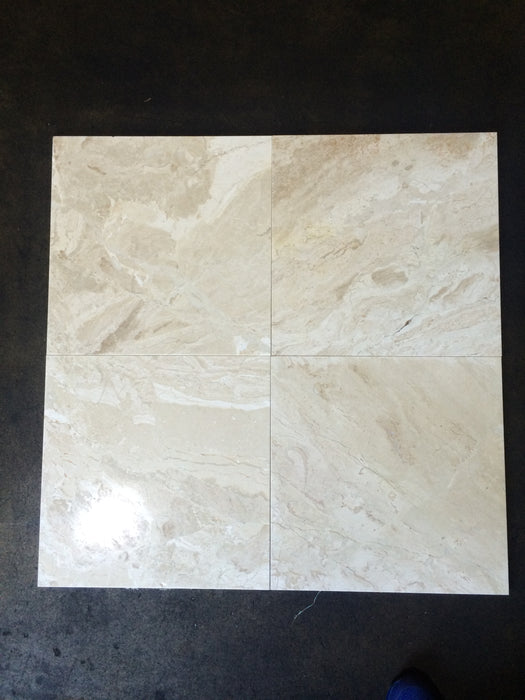 Diano Royal Marble Polished Tile - 12" x 12"