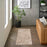 Central Park West Beige Brown CEP01 Polyester Contemporary Area Rug - 9 Ft x 12 Ft