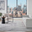 Central Park West Grey CEP01 Polyester Contemporary Area Rug - 8 Ft x 10 Ft