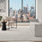 Central Park West Ivory CEP01 Polyester Contemporary Area Rug - 8 Ft x 10 Ft
