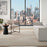 Central Park West Beige CEP02 Polyester Contemporary Area Rug - 8 Ft x 10 Ft