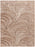 Central Park West Beige Brown CEP02 Polyester Contemporary Area Rug - 8 Ft Runner