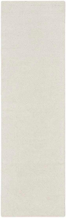 Pure Patterns Ivory PRN01 Wool Contemporary Area Rug - 5 Ft x 7 Ft