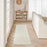 Pure Patterns Ivory PRN01 Wool Contemporary Area Rug - 8 Ft Runner