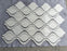 Dolomite, Bardiglio
 & Mother of Pearl Waterjet Polished Marble Mosaic - Wave