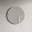 Brushed Brass Aluminum & Glass Bathroom Mirror 3