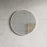 Matt White Aluminum & Glass Bathroom Mirror 3
