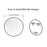 Black Aluminum & Glass Bathroom Mirror 6