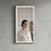Black Aluminum Aluminum Bathroom Mirror 1