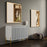 Black Aluminum Aluminum Bathroom Mirror 5