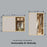 Black Aluminum Aluminum Bathroom Mirror 6