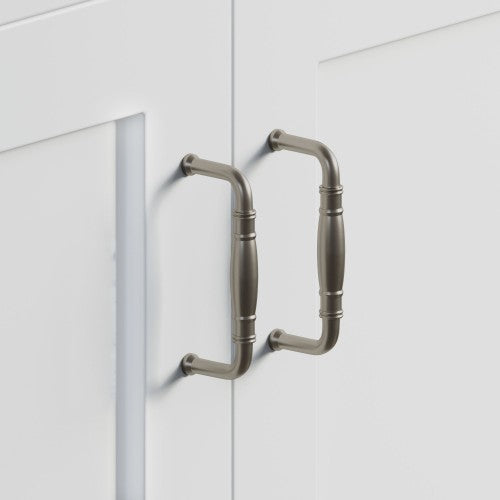 3132 Series Brushed Black Nickel Metal Cabinet Pull 1