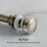 Brushed Nickel Brass Drain 5