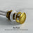 Gold Brass Drain 5