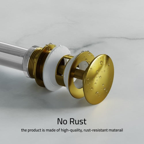 Gold Brass Drain 5
