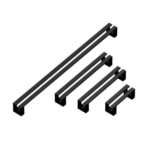 3137 Series Matte Black Metal Cabinet Pull 5