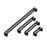 3137 Series Matte Black Metal Cabinet Pull 4