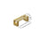 3137 Series Brushed Brass Metal Cabinet Pull 3