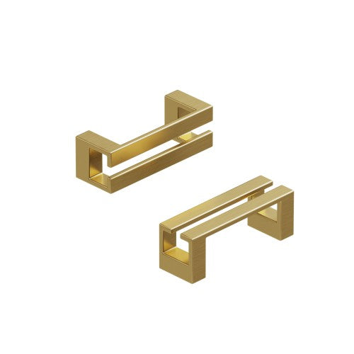 3137 Series Brushed Brass Metal Cabinet Pull 1