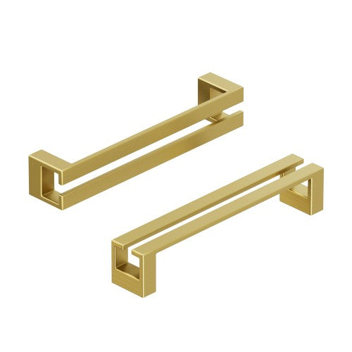 3137 Series Brushed Brass Metal Cabinet Pull 1