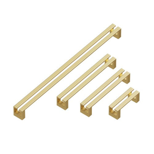 3137 Series Brushed Brass Metal Cabinet Pull 5