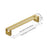 3137 Series Brushed Brass Metal Cabinet Pull 3