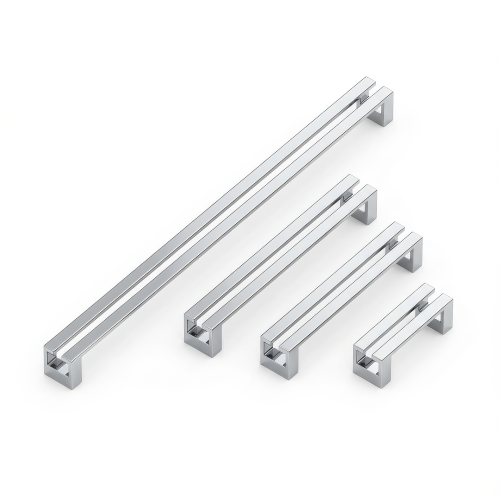 3137 Series Chrome Metal Cabinet Pull 5