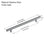 3001 Series Brushed Satin Stainless Steel Cabinet Pull 1