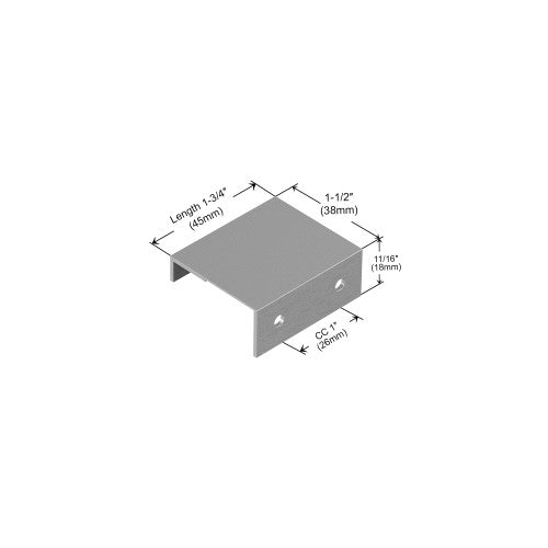 3062 Series Brushed Satin Metal Cabinet Pull 2