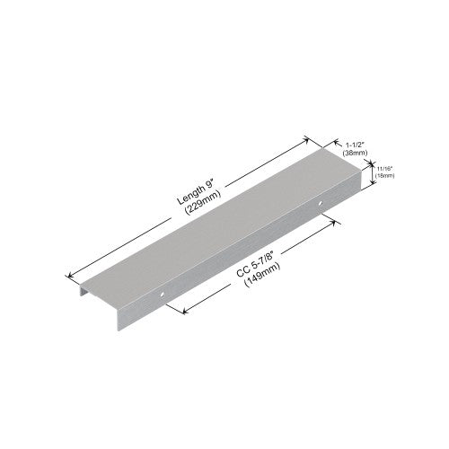 3062 Series Brushed Satin Metal Cabinet Pull 2
