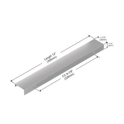 3062 Series Brushed Satin Metal Cabinet Pull 2