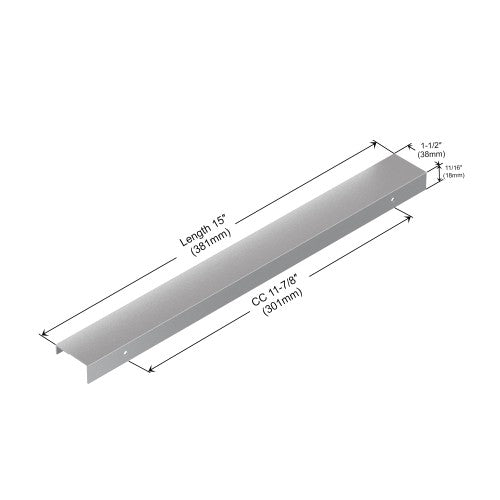 3062 Series Brushed Satin Metal Cabinet Pull 2