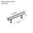 3001 Series Brushed Satin Stainless Steel Cabinet Pull 4