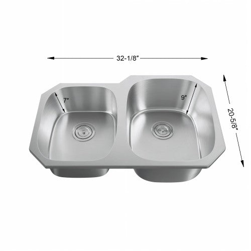 Satin Stainless Steel Kitchen Sink 4
