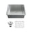 Satin Stainless Steel Kitchen Sink 2