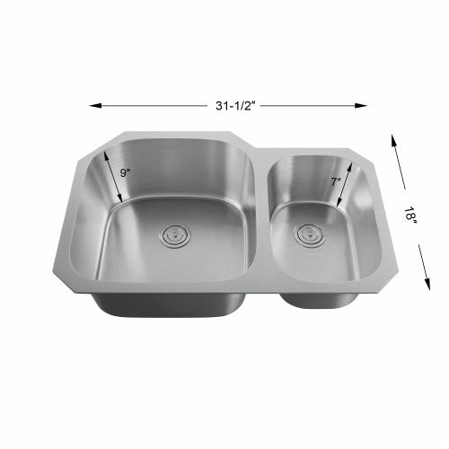 Satin Stainless Steel Kitchen Sink 4