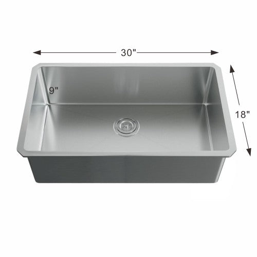 Satin Stainless Steel Kitchen Sink 11