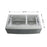 Satin Stainless Steel Kitchen Sink 8