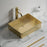 Glossy Stainless Steel Bathroom Sink 1