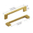 3008 Series Brushed Brass Metal Cabinet Pull 3