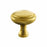 3185 Series Brushed Brass Metal Cabinet Knob 3