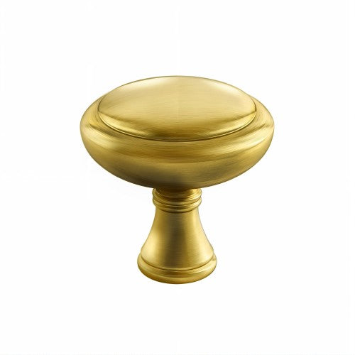 3185 Series Brushed Brass Metal Cabinet Knob 3