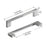 3008 Series Chrome Metal Cabinet Pull 4