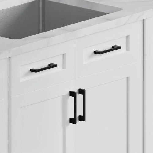 3008 Series Black Metal Cabinet Pull 2