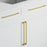 3008 Series Brushed Brass Metal Cabinet Pull 2