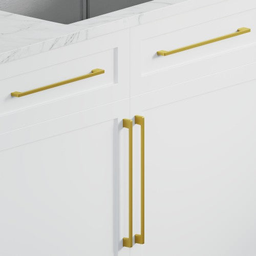 3008 Series Brushed Brass Metal Cabinet Pull 2
